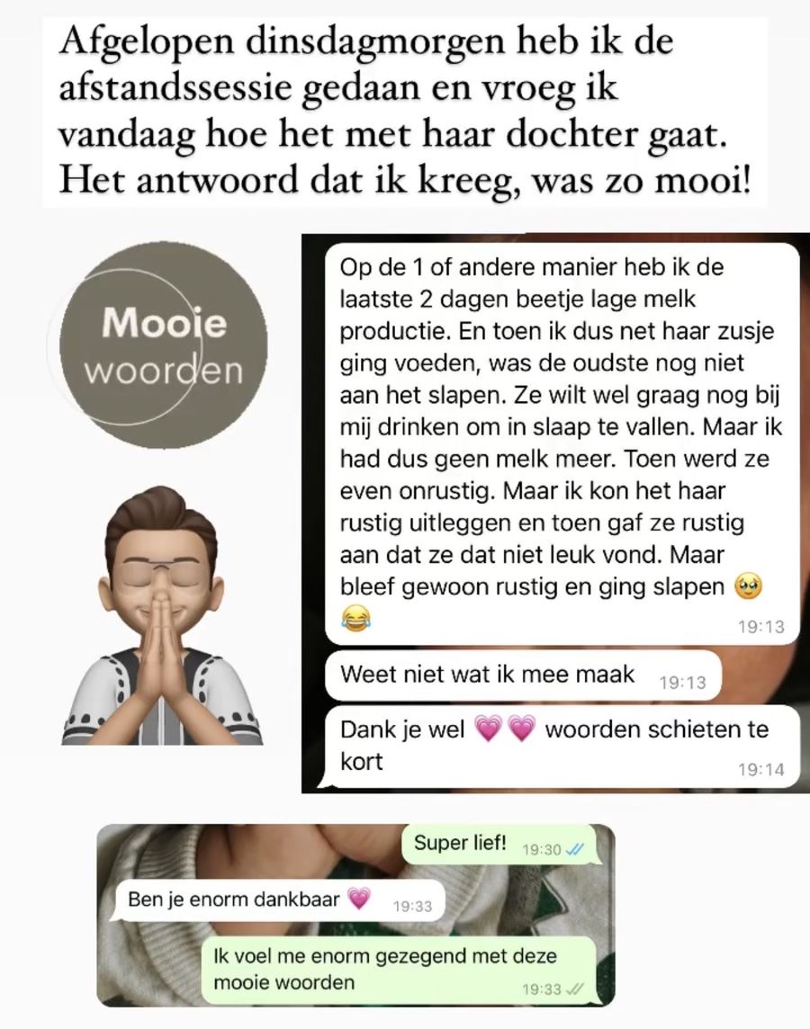 Bericht van een moeder over haar dochter