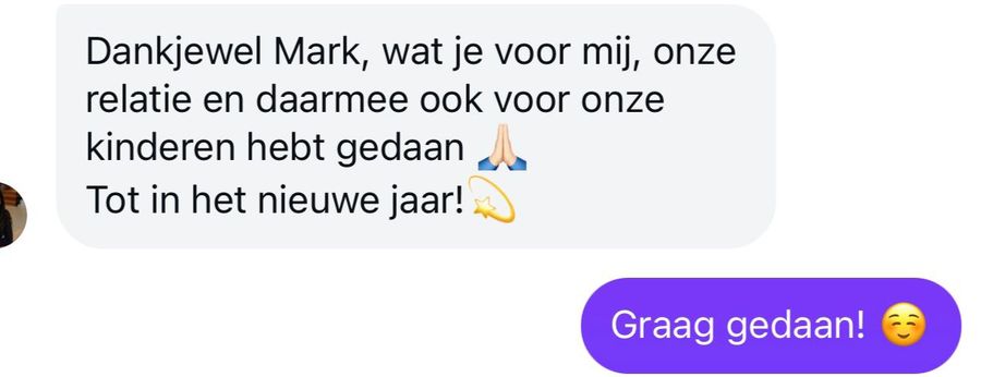 Bericht van een klant na de Innerlijke Zuivering